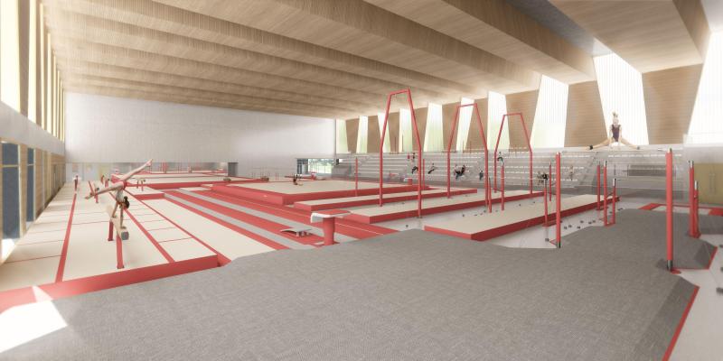Gymnastics hall